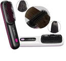 Escova Alisadora Portátil | Liso 2x mais Rápido com Tecnologia de Proteção