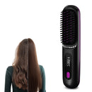 Escova Alisadora Portátil | Liso 2x mais Rápido com Tecnologia de Proteção